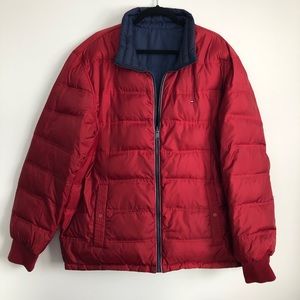 TOMMY HILFIGER REVERSIBLE MENS WINTER JACKET